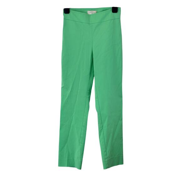 Avenue Montaigne Brigitte Signature Mint Pants Womens 00 Cropped Straight Leg - Picture 3 of 12